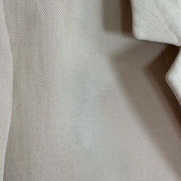 Sezane Michele Jacket Blazer Linen Blend in Butter Beige size 38 US 6 - Picture 15 of 16